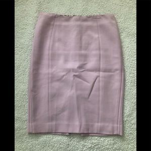White House Black Market light purple pencil skirt